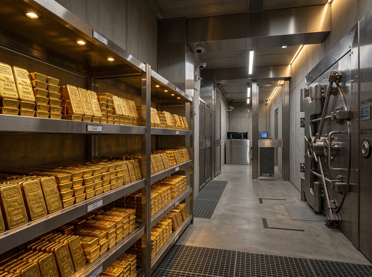 Secure Gold Bullion Vault